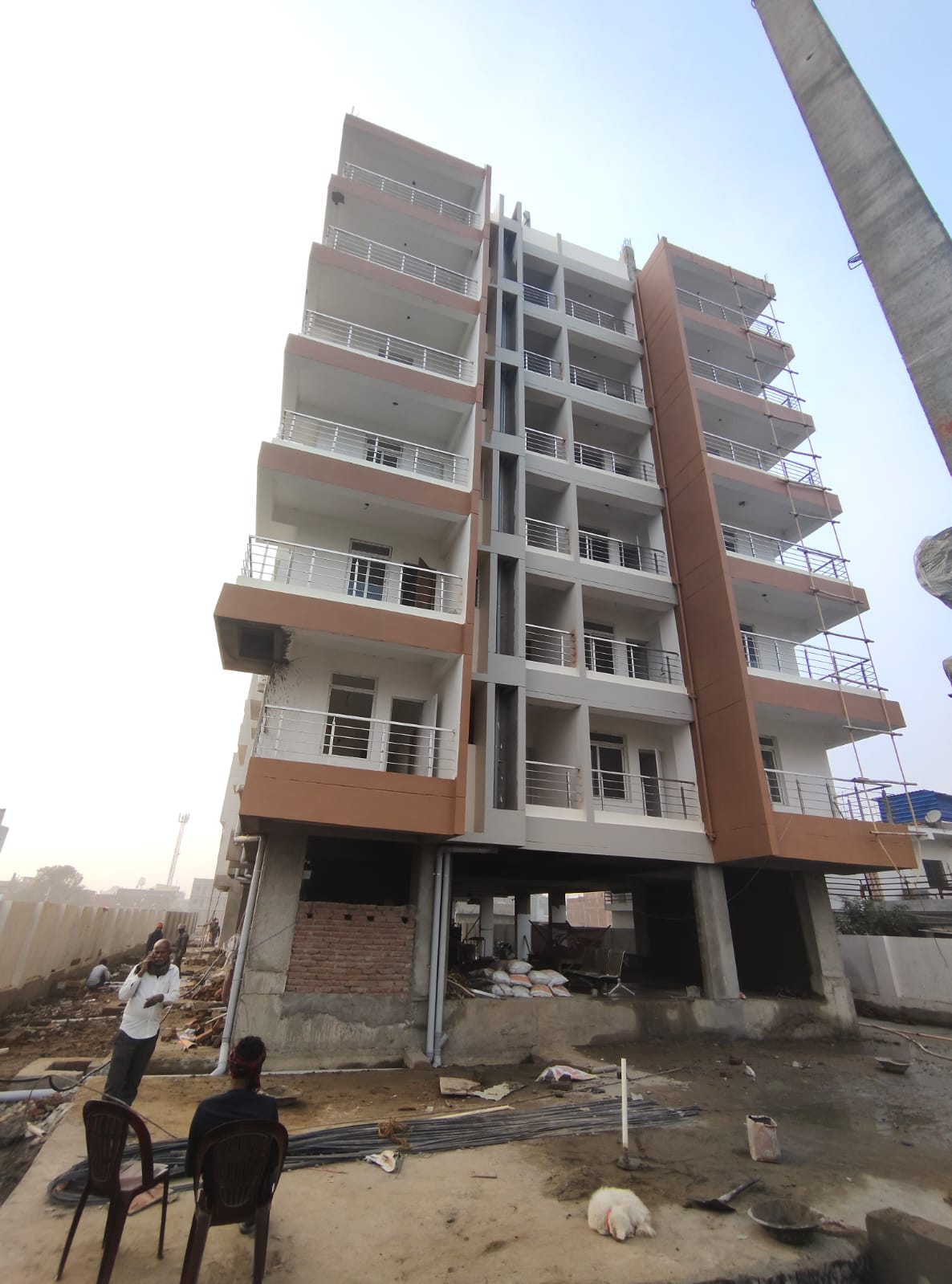 Asha Kiran Enclave Construction Progress